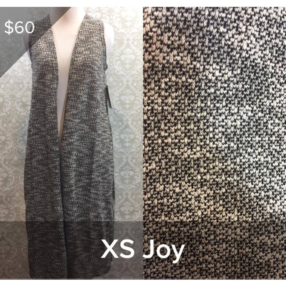LuLaRoe Joy Vest, XS, NWT
